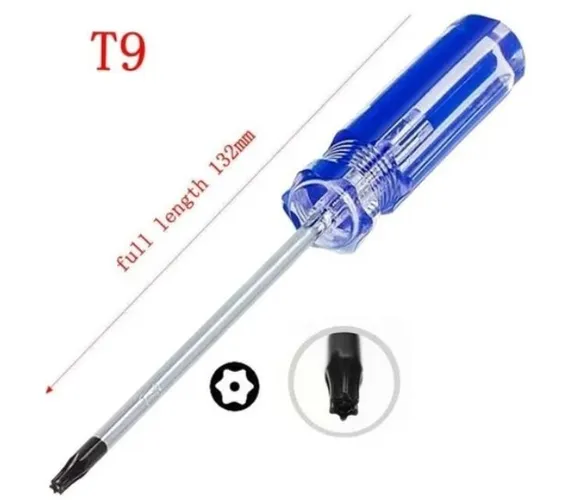 COD-FR41  Chave Torx T9 Com Furo Ps4 Xbox 360 iMac Arduino Automação Robotica