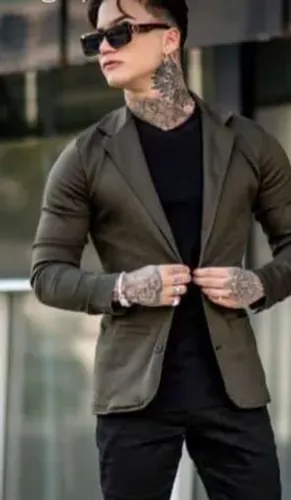 Blazer Masculino Verde Militar