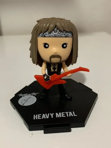 Boneco Rock in Rio Heavy Metal - Exclusivo BOBs 2022 - ORIGINAL