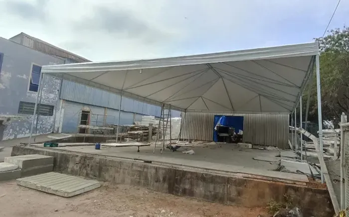 Tenda 10x15 Tubular Piramidal