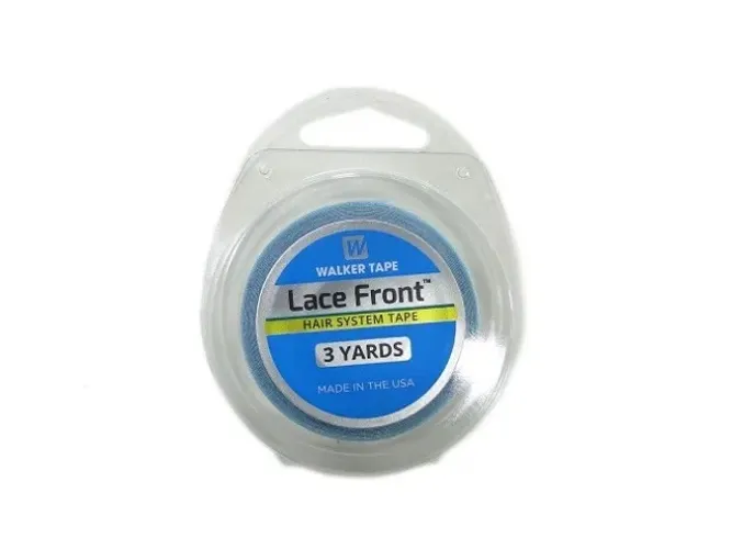 Fita Rolo Adesivo Lace Front Azul 3 Metros