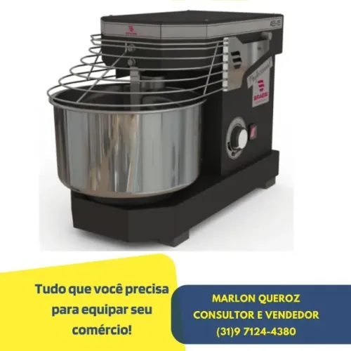 Amassadeira Espiral 5KG Braesi Nova