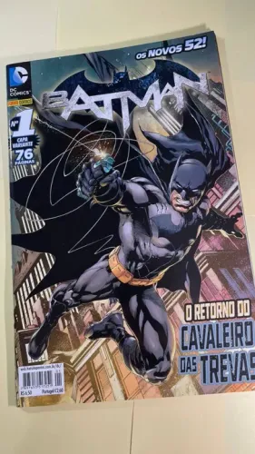 Batman Os Novos 52 - revista mensal nr. 01 - Capa Variante - Junho de 2012