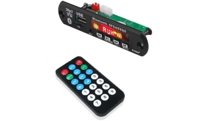 Decodificador Amplificado Estéreo 3w + 3w Bluetooth Fm Mp3  Arduino Automação COD-AP123  