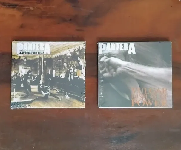 CDs LACRADOS Pantera c slipcase - Cowboys From Hell & Vulgar Display of Power