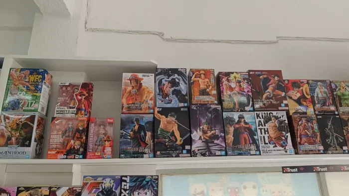 Figures Banpresto one piece, Naruto, novos originais 