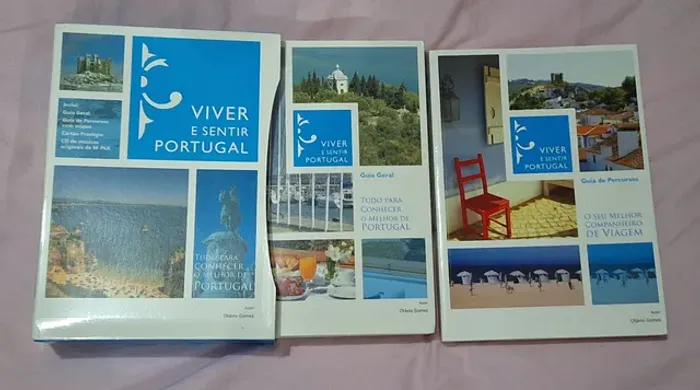 Livro guia Viver e sentir Portugal