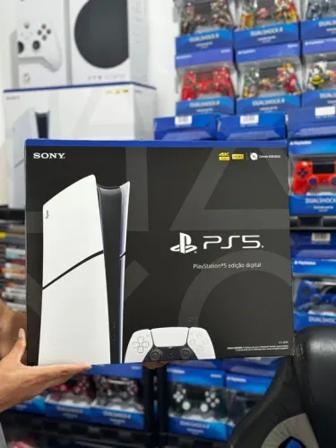 PlayStation 5 slim lacrado 1 ano de garantia