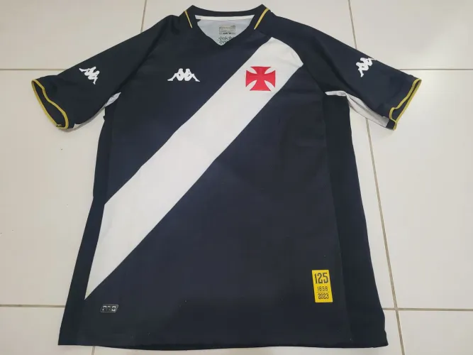 Camisa original Vasco kappa preta 2023 tam. Xl