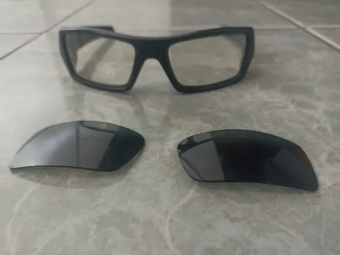 óculos de sol Oakley Gascan® original comprado nos Estados Unidos, preto