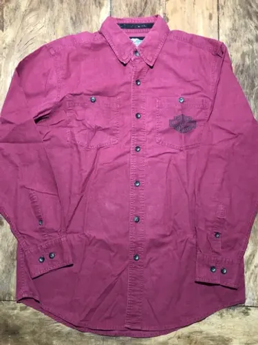 Camisa Original Harley Davidson Manga longa