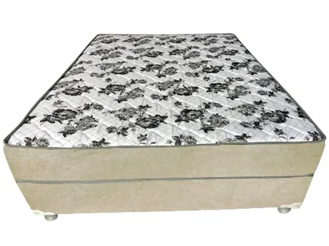 Box Casal Conjugado 5cm Espuma - Acolchoes