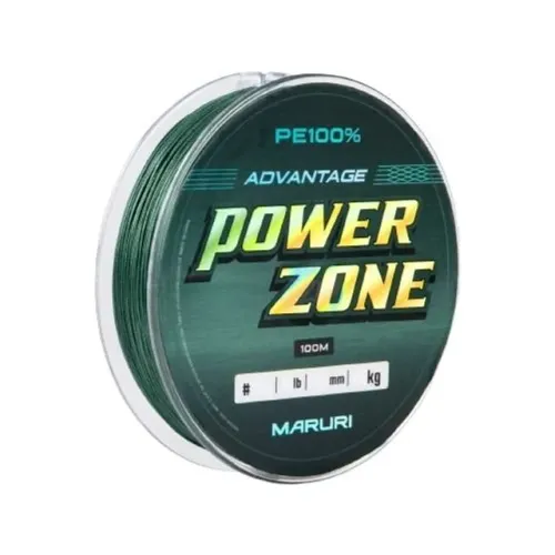 Linha multifilamento Maruri Power Zone. X8. 100 metros. Nova 