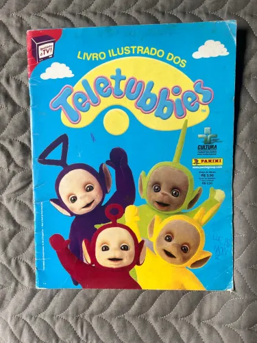 Álbum figurinhas teletubbies 