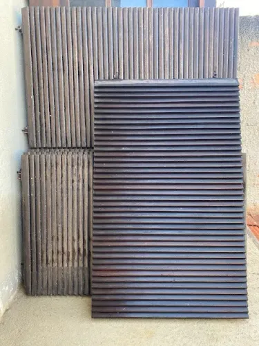 Veneziana em Madeira de Lei (4 pares - 8 folhas)