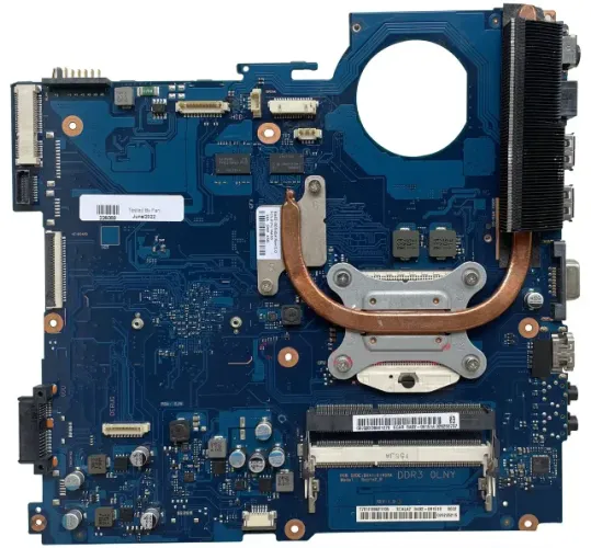 Placa-mãe notebook Samsung BA41-01608A NY com GPU Nvidia GT520M 1GB dedicado, 2ª geração 