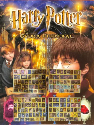FIGURINHAS ÁLBUM HARRY POTTER E A PEDRA FILOSOFAL - PANINI