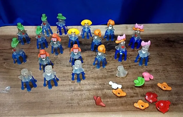 Lote Brinquedos Kinder Ovo - Águas-vivas 