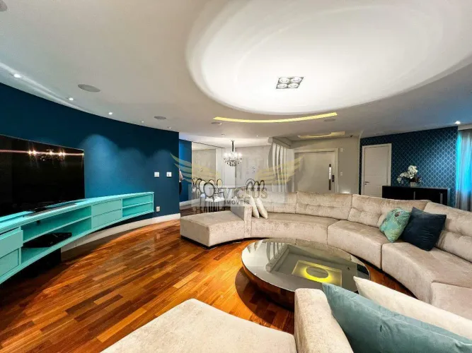 Apartamento Mobiliado com 4 Dormitórios para Comprar, 216m² - Vila Bastos, Santo André/SP.