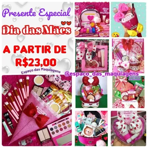 Dia das Mães com kit de maquiagem a partir de 23,00