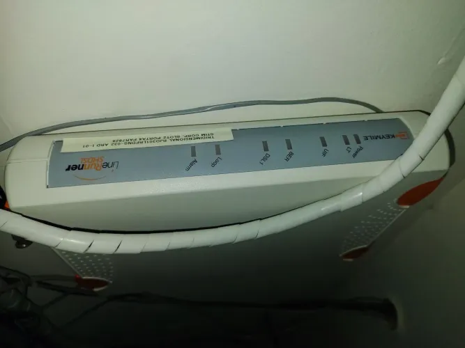 Roteador Modem LineRunner SHDSL Keymile, bom estado.