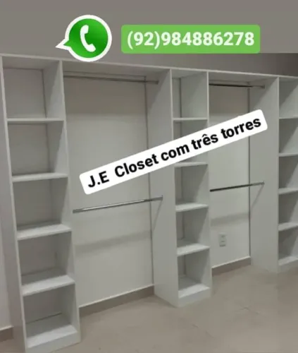 Solicite seu closet em mdf 