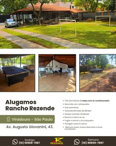 Rancho Rezende em viradouro 