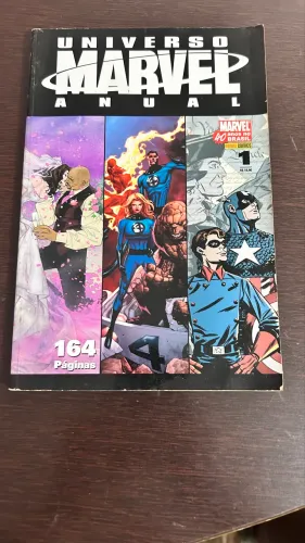 Universo Marvel Anual #1 - Panini - 164 páginas - Edição especial