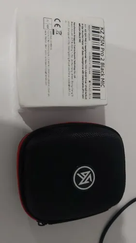 KZ ZSN Pro 2 Black com Microfone