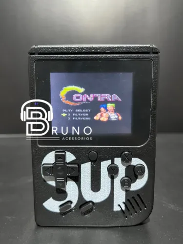 Mini game Portátil Retro com 400 Jogos - Sup