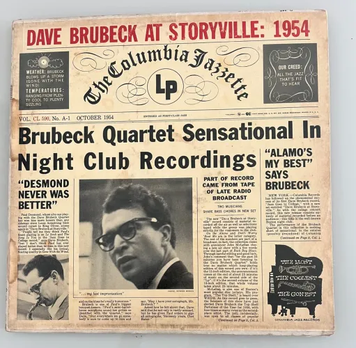  Dave Brubeck at Storyville: 1954