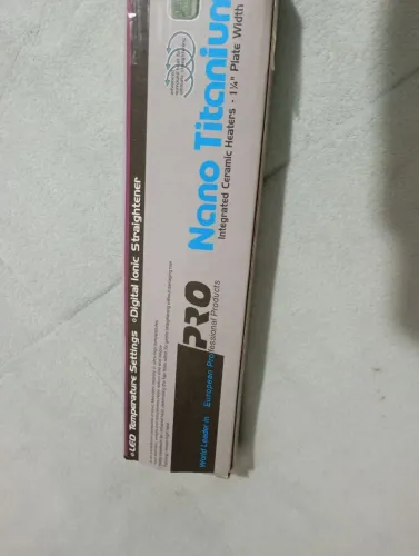 Prancha de cabelo Nano Titanium PRO