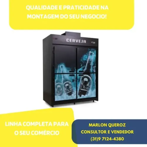 Cervejeira Mini Câmara Polar 4 Portas 220v