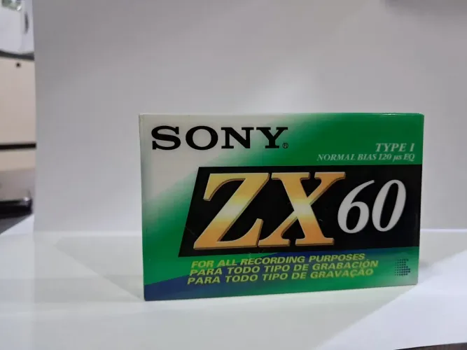 Fitas ZX60 SONI lacradas.