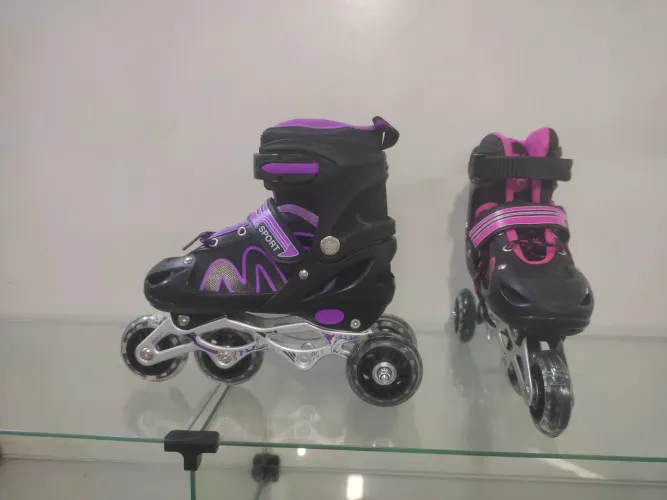 Patins Inline Ajustáveis - Conforto e Segurança