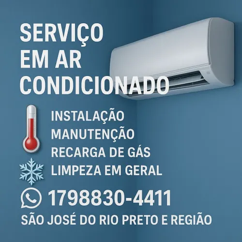 Seu Ar parou de gelar ? chama a gente