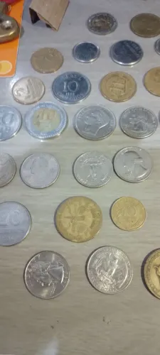 Coleção de Moedas Diversas