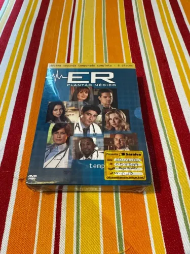 Box DVD's Lacrado - ER Plantão Médico - Décima Segunda (12ª) Temporada