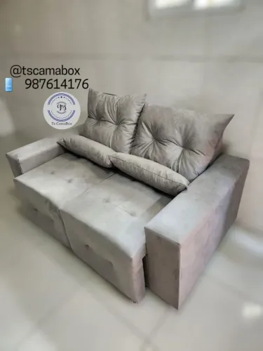 Sofá 2 Lugares Confortável e Moderno