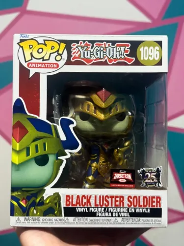 Super Funko Pop Yugioh Black Soldier NOVO