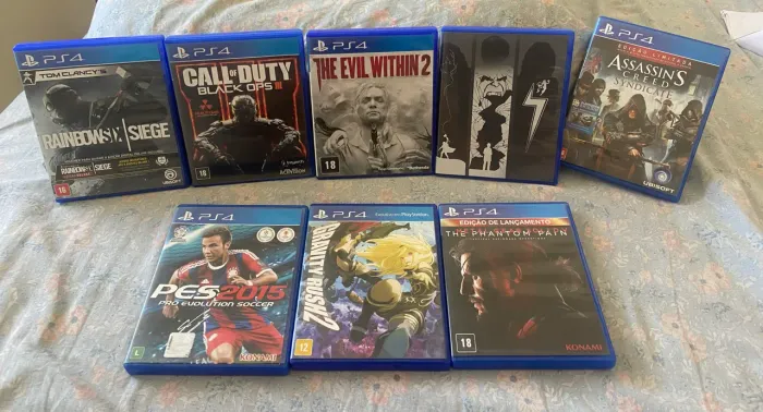 Vendo Jogos PS4 
