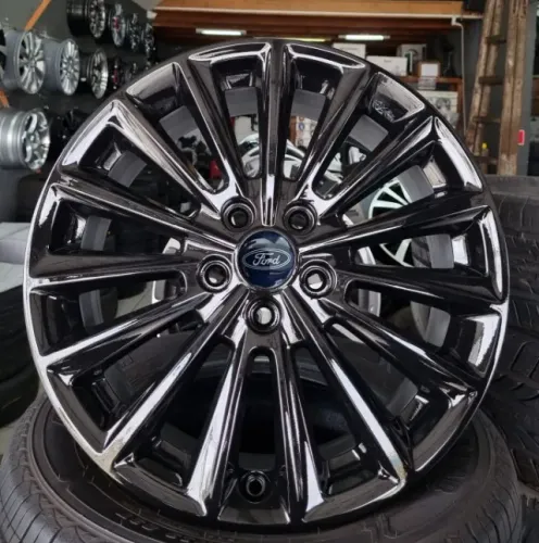 Jogo de rodas aro 17 5x108 Focus Titanium