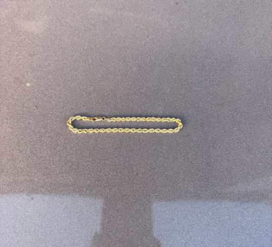 vendo pulseira baiana em ouro 18k