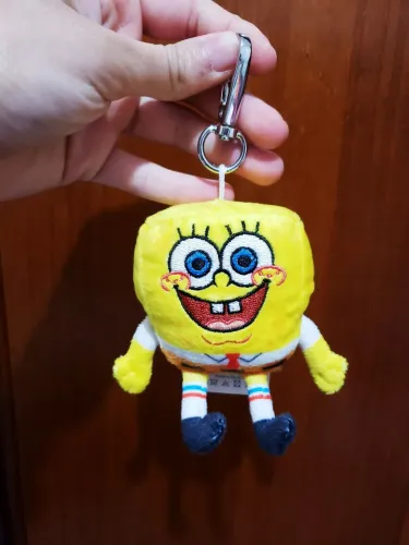 Chaveiro Pelúcia Bob Esponja - Colecionável