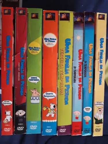 Family Guy - Uma Família da Pesada - 8 temporadas - boxes de DVDs