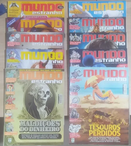 Revistas Mundo Estranho 2011 2013 + Especiais