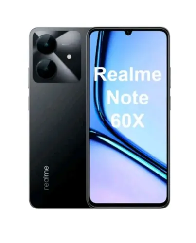 Telefone Realme Note 60x 64Gigas + 3 Ram (Lacrado) Preto Dual Sim 