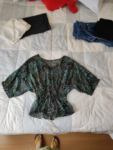 Blusa feminina floral