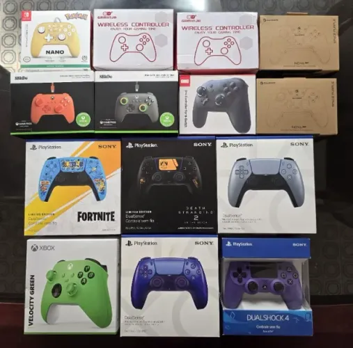 Controle Bluetooth para PC GAMER, Ps4, Ps5, Xbox, Smart Tv, Nintendo Switch