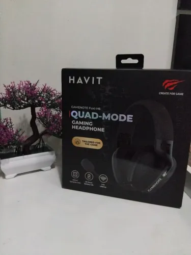 Havit FUXI-H6 Headset Gamer 4 em 1 com Drivers 40mm, bluetooth 2.4ghz e Bateria 26h